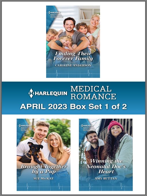 Cover image for Harlequin Medical Romance April 2023--Box Set 1 of 2